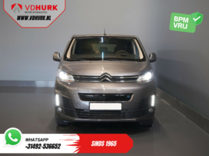 Citroën ë-Jumpy Пасажирський транспорт SpaceTourer 50 кВт-год Авт. L3 220 км WLTP €32 602,00 в т.ч. ПДВ Швидкий зарядний пристрій/ 2x зсувні двері/ Ксенон/ Сидіння/ Navi/ Carplay/ Клімат