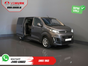 Citroën ë-Jumpy Пасажирський транспорт SpaceTourer 50 кВт-год Авт. L3 220 км WLTP €32 602,00 в т.ч. ПДВ Швидкий зарядний пристрій/ 2x зсувні двері/ Ксенон/ Сидіння/ Navi/ Carplay/ Клімат
