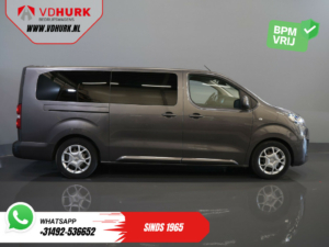 Citroën ë-Jumpy Пасажирський транспорт SpaceTourer 50 кВт-год Авт. L3 220 км WLTP €32 602,00 в т.ч. ПДВ Швидкий зарядний пристрій/ 2x зсувні двері/ Ксенон/ Сидіння/ Navi/ Carplay/ Клімат