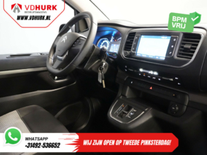 Citroën ë-Jumpy Personentransport SpaceTourer 50 kWh Aut. L3 220 km WLTP €32.602,00 inkl. MwSt. Schnellladegerät/ 2x Schiebetür/ Xenon/ Sitzverw./ Navi/ Carplay/ Klima/