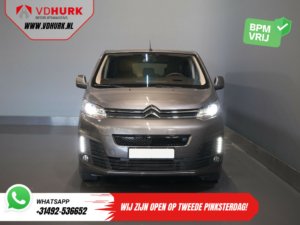 Citroën ë-Jumpy Personentransport SpaceTourer 50 kWh Aut. L3 220 km WLTP €32.602,00 inkl. MwSt. Schnellladegerät/ 2x Schiebetür/ Xenon/ Sitzverw./ Navi/ Carplay/ Klima/