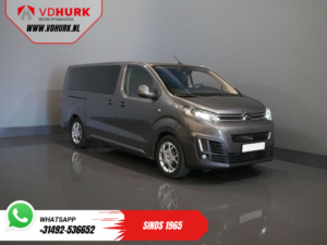 Citroën ë-Jumpy Пасажирський транспорт SpaceTourer 50 кВт-год Авт. L3 220 км WLTP €32 602,00 в т.ч. ПДВ Швидкий зарядний пристрій/ 2x зсувні двері/ Ксенон/ Сидіння/ Navi/ Carplay/ Клімат