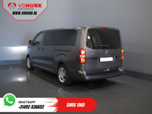 Citroën ë-Jumpy Пасажирський транспорт SpaceTourer 50 кВт-год Авт. L3 220 км WLTP €32 602,00 в т.ч. ПДВ Швидкий зарядний пристрій/ 2x зсувні двері/ Ксенон/ Сидіння/ Navi/ Carplay/ Клімат