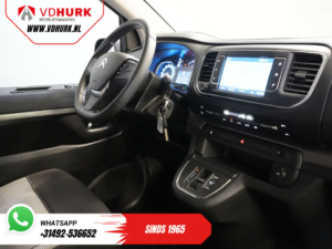 Citroën ë-Jumpy Пасажирський транспорт SpaceTourer 50 кВт-год Авт. L3 220 км WLTP €32 602,00 в т.ч. ПДВ Швидкий зарядний пристрій/ 2x зсувні двері/ Ксенон/ Сидіння/ Navi/ Carplay/ Клімат