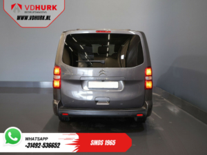 Citroën ë-Jumpy Пасажирський транспорт SpaceTourer 50 кВт-год Авт. L3 220 км WLTP €32 602,00 в т.ч. ПДВ Швидкий зарядний пристрій/ 2x зсувні двері/ Ксенон/ Сидіння/ Navi/ Carplay/ Клімат