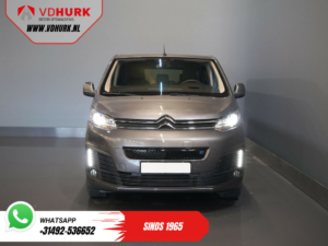 Citroën ë-Jumpy Пасажирський транспорт SpaceTourer 50 кВт-год Авт. L3 220 км WLTP €32 602,00 в т.ч. ПДВ Швидкий зарядний пристрій/ 2x зсувні двері/ Ксенон/ Сидіння/ Navi/ Carplay/ Клімат