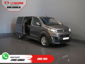 Citroën ë-Jumpy Пасажирський транспорт SpaceTourer 50 кВт-год Авт. L3 220 км WLTP €32 602,00 в т.ч. ПДВ Швидкий зарядний пристрій/ 2x зсувні двері/ Ксенон/ Сидіння/ Navi/ Carplay/ Клімат