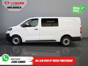 Peugeot Expert Bestelbus 2.0 HDI 125 pk L3 Dubbel Cabine BPM VRIJ! DC NL Auto/ 6 Pers./ Cruise/ PDC
