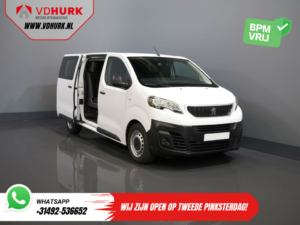 Peugeot Expert Bestelbus 2.0 HDI 125 pk L3 Dubbel Cabine BPM VRIJ! DC NL Auto/ 6 Pers./ Cruise/ PDC