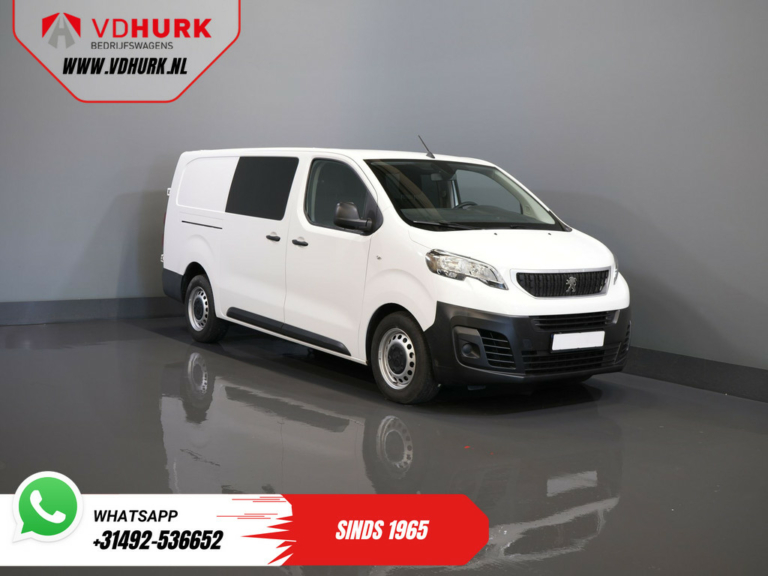 Peugeot Expert Van 2.0 HDI 125 cv L3 Doppia Cabina BPM GRATIS! DC NL Auto/ 6 Persone/ Crociera/ PDC