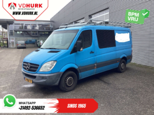 Mercedes-Benz Sprinter Van 313 2.2 CDI Aut. L2 DC Double Cab BPM БЕЗКОШТОВНО! Кондиціонер / 2.8т буксирний пристрій / Багажник на даху та сходи