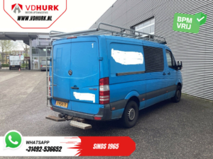 Mercedes-Benz Sprinter Van 313 2.2 CDI Aut. L2 DC Double Cab BPM БЕЗКОШТОВНО! Кондиціонер / 2.8т буксирний пристрій / Багажник на даху та сходи