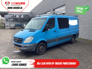 Mercedes-Benz Sprinter Van 313 2.2 CDI Aut. L2 DC Double Cab BPM FREE ! Airco/ 2.8t Dispositif de remorquage/ Galerie de toit & escaliers