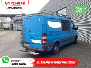 Mercedes-Benz Sprinter Van 313 2.2 CDI Aut. L2 DC Double Cab BPM FREE ! Airco/ 2.8t Dispositif de remorquage/ Galerie de toit & escaliers