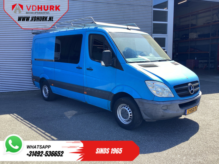 Mercedes-Benz Sprinter Van 313 2.2 CDI Aut. L2 DC Double Cab EXPORT ONLY Airco/ 2.8t Anhängevorrichtung / Dachgepäckträger & Treppe
