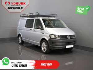 Volkswagen Transporter Van 2.0 TDI L2 DC Double Cab BPM БЕЗКОШТОВНО! NL Автомобіль/ Багажник на даху/ Carplay/ 18