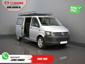 Volkswagen Transporter Van 2.0 TDI L2 DC Double Cab BPM БЕЗКОШТОВНО! NL Автомобіль/ Багажник на даху/ Carplay/ 18