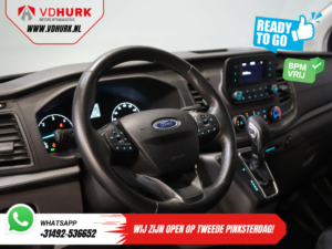 Ford Transit Custom Van 2.0 TDCI 130 ch Aut. BPM GRATUIT ! Ready2Go ! BOTT Interior L+R/ Belt V.V/ Inverter/ Gev.Stoel/ Stoelverw./ Cruise/ PDC/ Towbar/ 