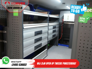 Ford Transit Custom Van 2.0 TDCI 130 ch Aut. BPM GRATUIT ! Ready2Go ! BOTT Interior L+R/ Belt V.V/ Inverter/ Gev.Stoel/ Stoelverw./ Cruise/ PDC/ Towbar/ 