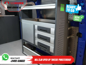 Ford Transit Custom Van 2.0 TDCI 130 ch Aut. BPM GRATUIT ! Ready2Go ! BOTT Interior L+R/ Belt V.V/ Inverter/ Gev.Stoel/ Stoelverw./ Cruise/ PDC/ Towbar/ 