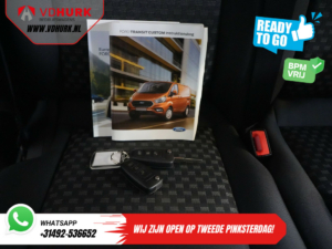 Ford Transit Custom Van 2.0 TDCI 130 ch Aut. BPM GRATUIT ! Ready2Go ! BOTT Interior L+R/ Belt V.V/ Inverter/ Gev.Stoel/ Stoelverw./ Cruise/ PDC/ Towbar/ 