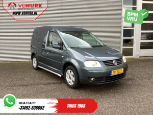 Volkswagen Caddy Van 1.9 TDI 105 к.с. BPM БЕЗКОШТОВНО! Шкіра / Бокові панелі / ЦЗ / ЛМВ / Круїз / Фаркоп / Кондиціонер