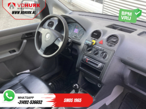 Volkswagen Caddy Van 1.9 TDI 105 к.с. BPM БЕЗКОШТОВНО! Шкіра / Бокові панелі / ЦЗ / ЛМВ / Круїз / Фаркоп / Кондиціонер
