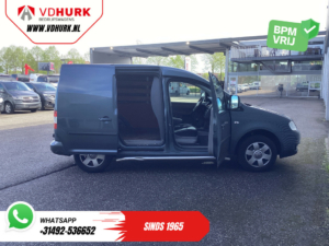 Volkswagen Caddy Van 1.9 TDI 105 к.с. BPM БЕЗКОШТОВНО! Шкіра / Бокові панелі / ЦЗ / ЛМВ / Круїз / Фаркоп / Кондиціонер