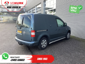 Volkswagen Caddy Van 1.9 TDI 105 к.с. BPM БЕЗКОШТОВНО! Шкіра / Бокові панелі / ЦЗ / ЛМВ / Круїз / Фаркоп / Кондиціонер