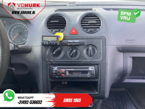 Volkswagen Caddy Van 1.9 TDI 105 к.с. BPM БЕЗКОШТОВНО! Шкіра / Бокові панелі / ЦЗ / ЛМВ / Круїз / Фаркоп / Кондиціонер