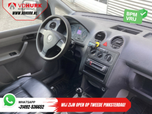 Volkswagen Caddy Van 1.9 TDI 105 ch BPM GRATUIT ! Cuir/ Sidebars/ PDC/ LMV/ Cruise/ Towbar/ Air conditioning