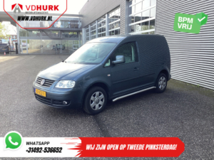 Volkswagen Caddy Van 1.9 TDI 105 ch BPM GRATUIT ! Cuir/ Sidebars/ PDC/ LMV/ Cruise/ Towbar/ Air conditioning