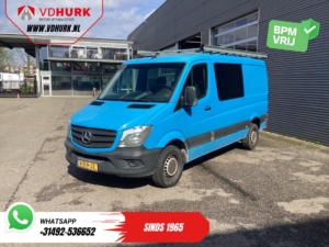 Mercedes-Benz Sprinter Van 314 2.2 CDI авт. E6 L2 DC Double Cab BPM FREE! / 3.5t Буксирний пристрій / Кріплення / Багажник на даху / Кондиціонер / Навігація