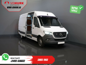 Mercedes-Benz Sprinter Van 519 3.0 CDI V6 Aut. L3H2 BPM БЕЗКОШТОВНО! Світлодіодні / Подвійне повітря / 270Gr. Двері / Сигналізація III / Наві / Carplay / Камера / PDC / Круїз / Фаркоп / Ai