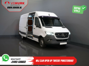 Mercedes-Benz Sprinter Van 519 3.0 CDI V6 Aut. L3H2 BPM FREE ! LED/ Double air/ 270Gr. Portes/ Alarme III/ Navi/ Carplay/ Caméra/ PDC/ Croisière/ Attelage/ Ai