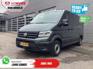 Volkswagen Crafter Van 35 2.0 TDI 140 KM Aut. L3H2 2x Drzwi przesuwne/ LED/ Virtual Cockpit/ Gev.Stoel/ 270Gr.Drzwi/ Carplay/ Navi/ Hak holowniczy/ Kamera/ Cruis