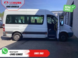 Mercedes-Benz Sprinter Wheelchair Transport 313 2.2 CDI L2H2 € 10,217.00 Inclusiv TVA BPM FREE! Combi/ 9 persoane/ Kombi/ 9P/ Aer condiționat/ Lift pentru scaune cu rotile