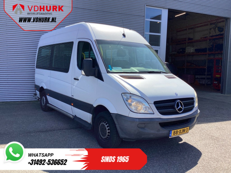 Mercedes-Benz Sprinter Rollstuhltransport 313 2.2 CDI L2H2 € 10.164 inkl. MwSt. BPM FREE! Kombi/ 9 Personen/ Kombi/ 9P/ Airco/ Rollstuhllift