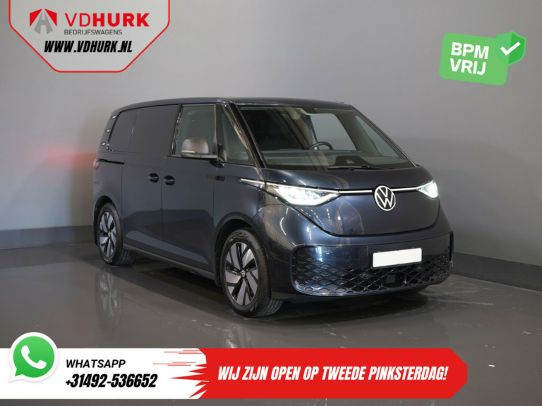 Volkswagen ID. Buzz Van Cargo 77 kWh 360km WLTP/ Adapt. Cruise/ Elek. towbar/ Seatverw./ Steeringverw./ Carplay/ Camera/ PDC/ LMV