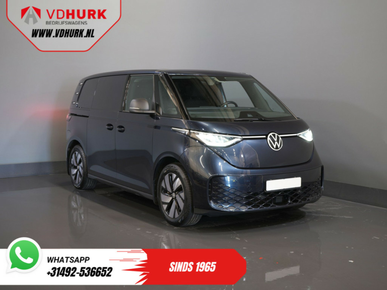Volkswagen ID. Buzz Bestelbus Cargo 77 kWh 360km WLTP/ Adapt. Cruise/ Elek. Trekhaak/ Stoelverw./ Stuurverw./ Carplay/ Camera/ PDC/ LMV