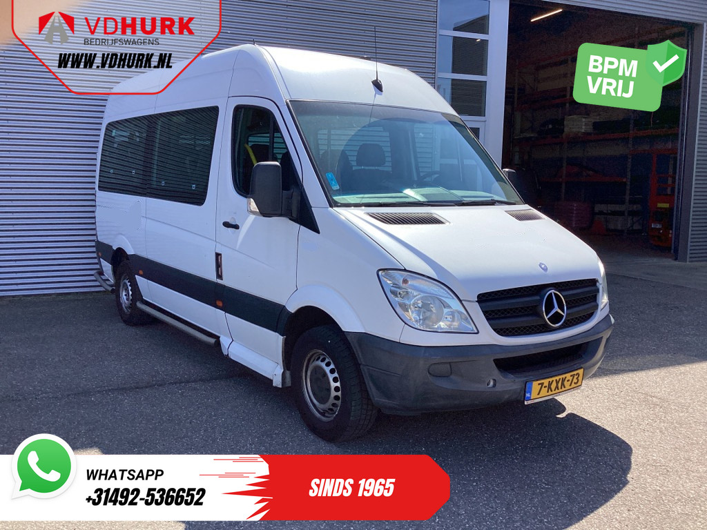 Mercedes-Benz Sprinter Пасажирський фургон 313 2.2 CDI Aut. L2H2 € 10,701.24 з ПДВ BPM БЕЗКОШТОВНО! Комбінований / 9 осіб / Комбі / 9P / Кондиціонер / Підйомник для інвалідних візків