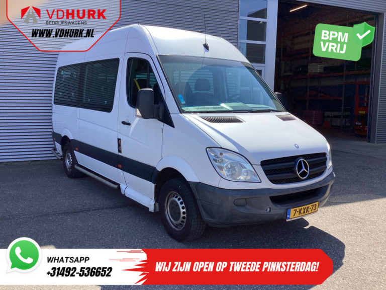 Mercedes-Benz Sprinter Fourgon 313 2.2 CDI Aut. L2H2 € 10,701.24 TVA incluse BPM FREE ! Combi/ 9 personnes/ Kombi/ 9P/ Climatisation/ Ascenseur pour fauteuil roulant
