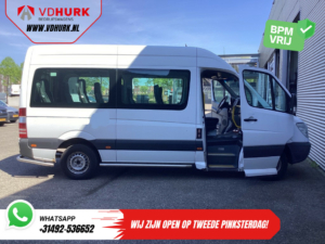 Mercedes-Benz Sprinter Fourgon 313 2.2 CDI Aut. L2H2 € 10,701.24 TVA incluse BPM FREE ! Combi/ 9 personnes/ Kombi/ 9P/ Climatisation/ Ascenseur pour fauteuil roulant