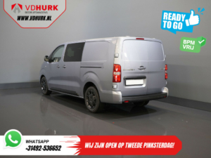 Citroën Jumpy Bestelbus 2.0 HDI 180 pk Aut. L3 DC Dubbel Cabine BPM VRIJ! 6 Pers./ 2x Schuifdeur/ Carplay/ Navi/ Camera/ Cruise/ Airco
