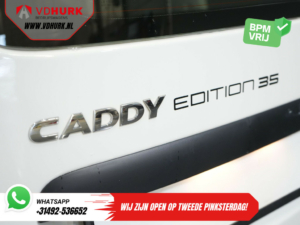 Volkswagen Caddy Van 2.0 TDI Edition 35 BPM GRATUIT ! Chauffage de béquille/ Chauffage de siège/ CarPlay/ PDC/ LMV/ Cruise/ Attelage/ Air conditionné