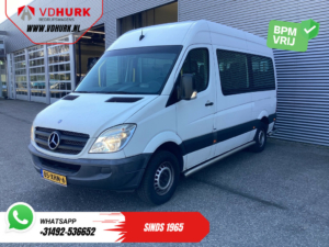 Пасажирський транспорт Mercedes-Benz Sprinter 313 2.2 CDI авт. L2H2 € 9 975,24 Вкл. ПДВ BPM БЕЗКОШТОВНО! ТІЛЬКИ ДЛЯ ЕКСПОРТУ Комбі/ 9 осіб/ Комбі/ 9P/ Кондиціонер/ Підйомник для інвалідних візків