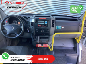 Пасажирський транспорт Mercedes-Benz Sprinter 313 2.2 CDI авт. L2H2 € 9 975,24 Вкл. ПДВ BPM БЕЗКОШТОВНО! ТІЛЬКИ ДЛЯ ЕКСПОРТУ Комбі/ 9 осіб/ Комбі/ 9P/ Кондиціонер/ Підйомник для інвалідних візків