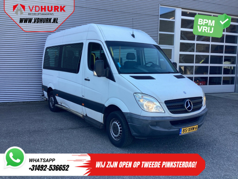 Mercedes-Benz Sprinter Transport de Personnes 313 2.2 CDI Aut. L2H2 € 9,975.24 TTC BPM FREE ! EXPORT UNIQUEMENT Combi/ 9 personnes/ Kombi/ 9P/ Airco/ Elévateur pour fauteuils roulants