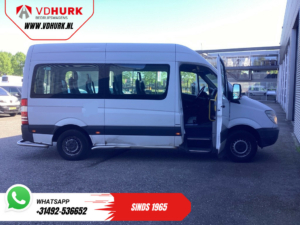 Mercedes-Benz Sprinter Пасажирський транспорт 313 2.2 CDI Авт. L2H2 € 9 922 Вкл. ПДВ BPM БЕЗКОШТОВНО! ТІЛЬКИ ДЛЯ ЕКСПОРТУ Комбі/ 9 осіб/ Комбі/ 9P/ Кондиціонер/ Підйомник для інвалідних візків