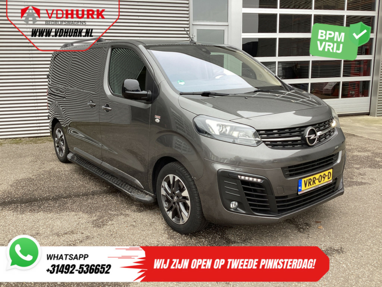 Opel Vivaro Van 2.0 CDTI 180 ch L2 Aut. BPM FREE ! 2x Porte coulissante/ Xenon/ Climatisation/ LMV/ Chauffage d'appoint/ Carplay/ Caméra/ Marchepieds latéraux/ Rails de toit